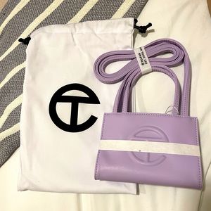 BNWT Lavender Small TELFAR Shopping Bag